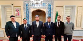СОБОРНУЮ МЕЧЕТЬ ПОСЕТИЛ ГЕНЕРАЛЬНЫЙ КОНСУЛ УЗБЕКИСТАНА