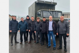Солдаты из зоны СВО поблагодарили кузнецкого предпринимателя  за баню на колесах, за неравнодушие и теплоту сердец