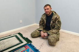 Намаз на передовой