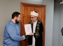 Молитвенное помещение на городском рынке