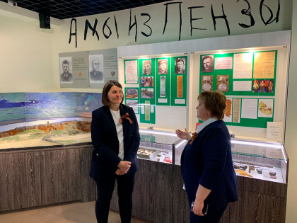 Состоялась встреча с представителями Пензенского регионального отделения Поискового движения России в Музее поисковых отрядов Пензенской области