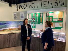 Состоялась встреча с представителями Пензенского регионального отделения Поискового движения России в Музее поисковых отрядов Пензенской области