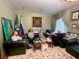 ОБСУЖДЕНЫ ПЕРСПЕКТИВЫ СОТРУДНИЧЕСТВА ДСМР С УНИВЕРСИТЕТОМ «АЛЬ-МУСТАФА»