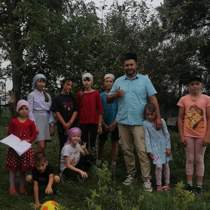 В селе Октябрьское в Центральной мечете "Урталык Махалля" по воле Всевышнего Аллаха завершились традиционные детские летние образовательные курсы