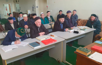 Продолжаются курсы повышения квалификации имамов (Местных Религиозных Организаций Мусульман), старт которым был дан 9 января 2023 года   