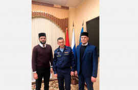 ОЧЕРЕДНАЯ ВСТРЕЧА ИМАМОВ С ВОЕННОСЛУЖАЩИМИ - УЧАСТНИКАМИ СВО