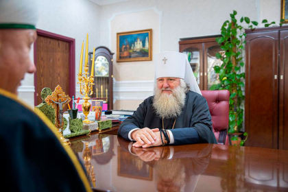 В ХМАО – ЮГРЕ МУФТИЙ АЛЬБИР ХАЗРАТ КРГАНОВ ВСТРЕТИЛСЯ С МИТРОПОЛИТОМ ПАВЛОМ