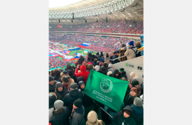 ПРЕДСТАВИТЕЛИ ДСМР ПРИНЯЛИ УЧАСТИЕ В МИТИНГ-КОНЦЕРТЕ «СЛАВА ЗАЩИТНИКАМ ОТЕЧЕСТВА»