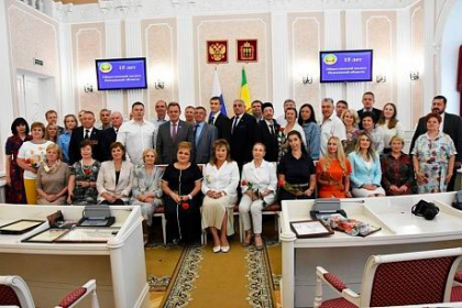 Коллективу РДУМ Пензенской области вручена Почетная грамота  Общественной палаты Российской Федерации