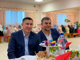 Муфтий от всей души поздравляет имам-мухтасиба г. Балашова