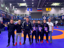 Очередной успех кузнецких борцов