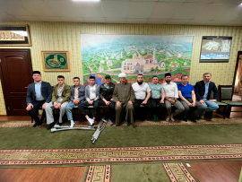 МУЖЕСТВО И ЧЕСТЬ. МУФТИЙ АЛЬБИР ХАЗРАТ КРГАНОВ ВСТРЕТИЛСЯ ВОЕННОСЛУЖАЩИМИ-МУСУЛЬМАНАМИ, ПРОХОДЯЩИХ ЛЕЧЕНИЕ ПОСЛЕ РАНЕНИЙ
