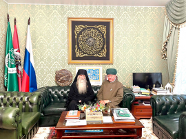 ГЛАВА ДСМР ВСТРЕТИЛСЯ С ИНОКОМ КИПРИАНОМ (БУРКОВЫМ)