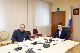 Пензенский школьник попробовал себя в роли «молодёжного губернатора»
