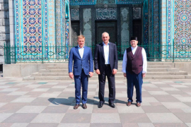 СОБОРНУЮ МЕЧЕТЬ САНКТ-ПЕТЕРБУРГА ПОСЕТИЛ ЗАМЕСТИТЕЛЬ РУКОВОДИТЕЛЯ АДМИНИСТРАЦИИ ПРЕЗИДЕНТА РФ