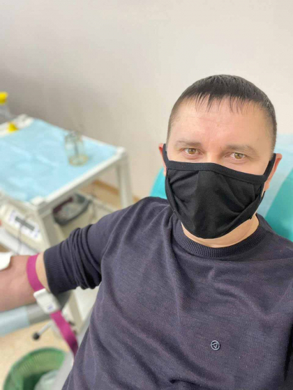  Имам стал участником донорской акции