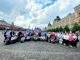Представители молодежных организаций ДСМР и «Московского муфтията» приняли участие в мероприятии ко Дню России