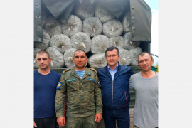 МУСУЛЬМАНЕ ОТПРАВИЛИ ОЧЕРЕДНУЮ ПАРТИЮ ГУМАНИТАРНОЙ ПОМОЩИ В ЗОНУ СВО