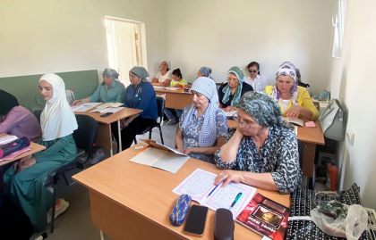 В АКМЕЧЕТИ ОТКРЫЛИСЬ КУРСЫ ОСНОВ ИСЛАМА ДЛЯ ЖЕНЩИН И ДЕТЕЙ